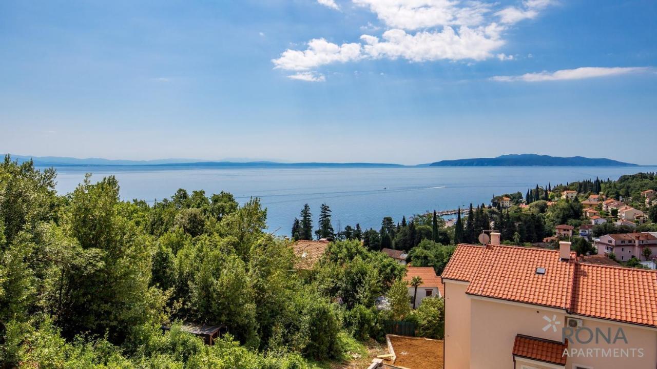 Rona Spacious Apartment With A Panoramic View Ičići المظهر الخارجي الصورة