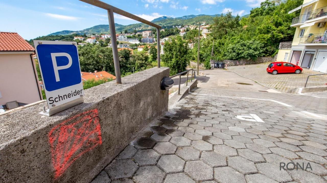 Rona Spacious Apartment With A Panoramic View Ičići المظهر الخارجي الصورة
