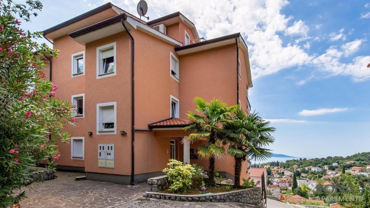 Rona Spacious Apartment With A Panoramic View Ičići المظهر الخارجي الصورة