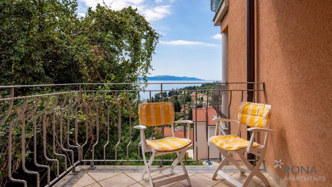 Rona Spacious Apartment With A Panoramic View Ičići المظهر الخارجي الصورة