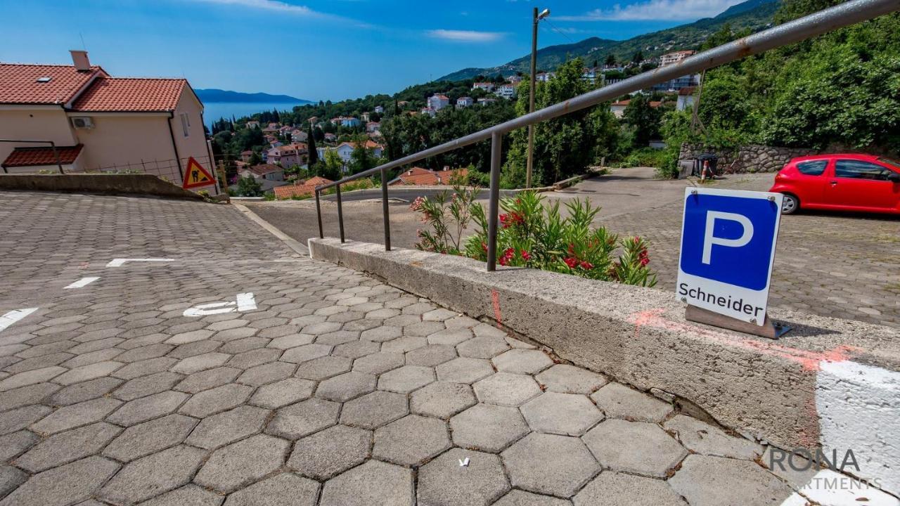 Rona Spacious Apartment With A Panoramic View Ičići المظهر الخارجي الصورة