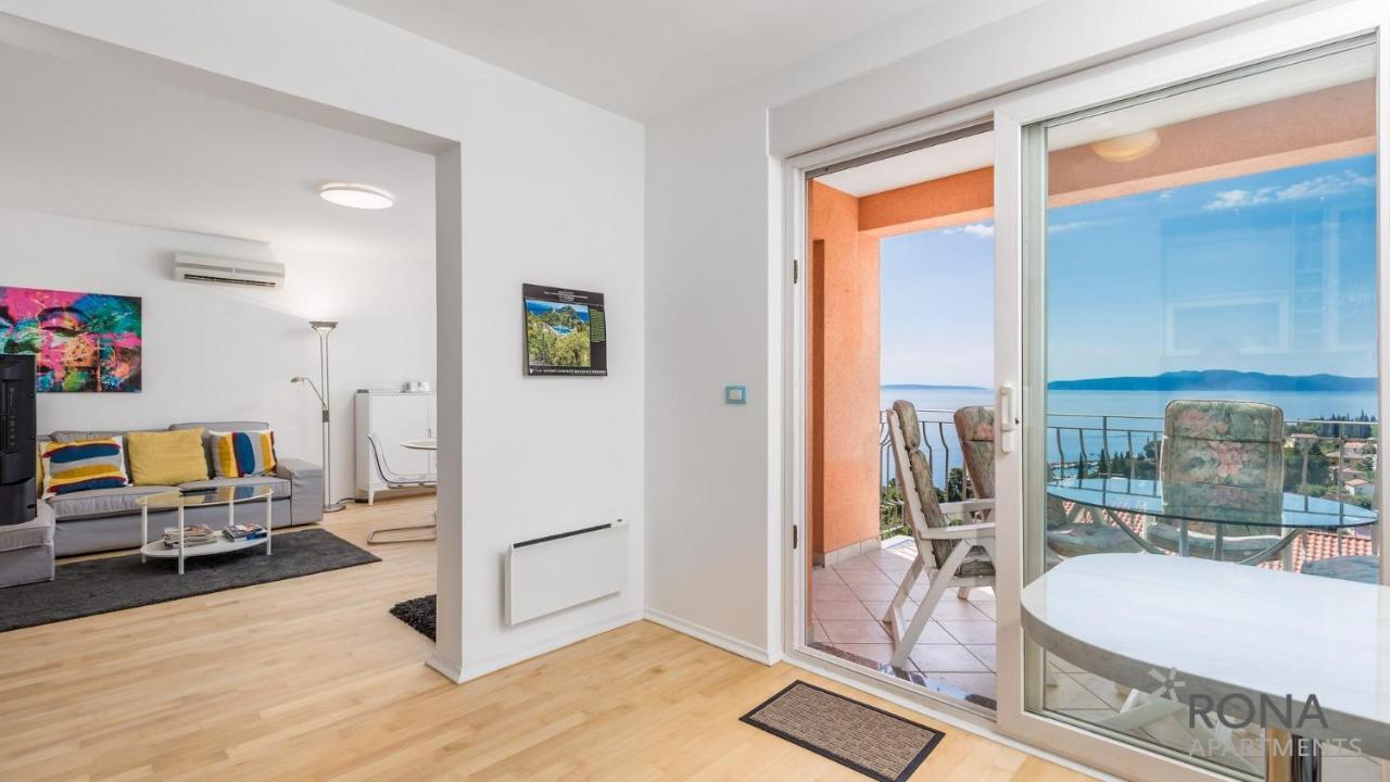 Rona Spacious Apartment With A Panoramic View Ičići المظهر الخارجي الصورة